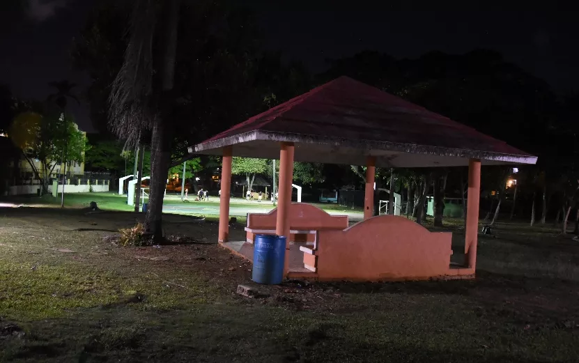 PARQUE LAS PRADERAS DONDE HUBO UN ASALTO A VARIAS PERSONAS.FOTO: ALBERTO CALVO