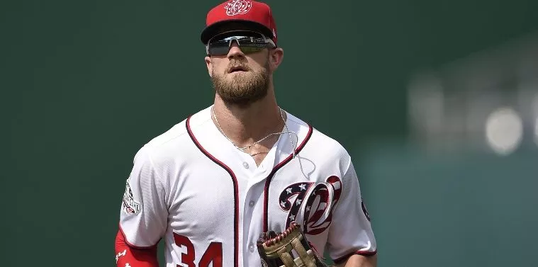 Dodgers-Harper Baseball