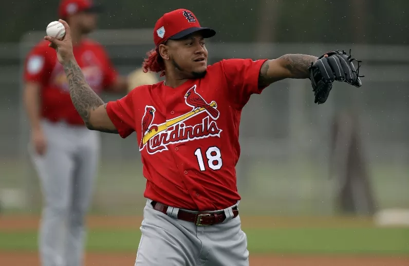 Cardinals Martinez Baseball