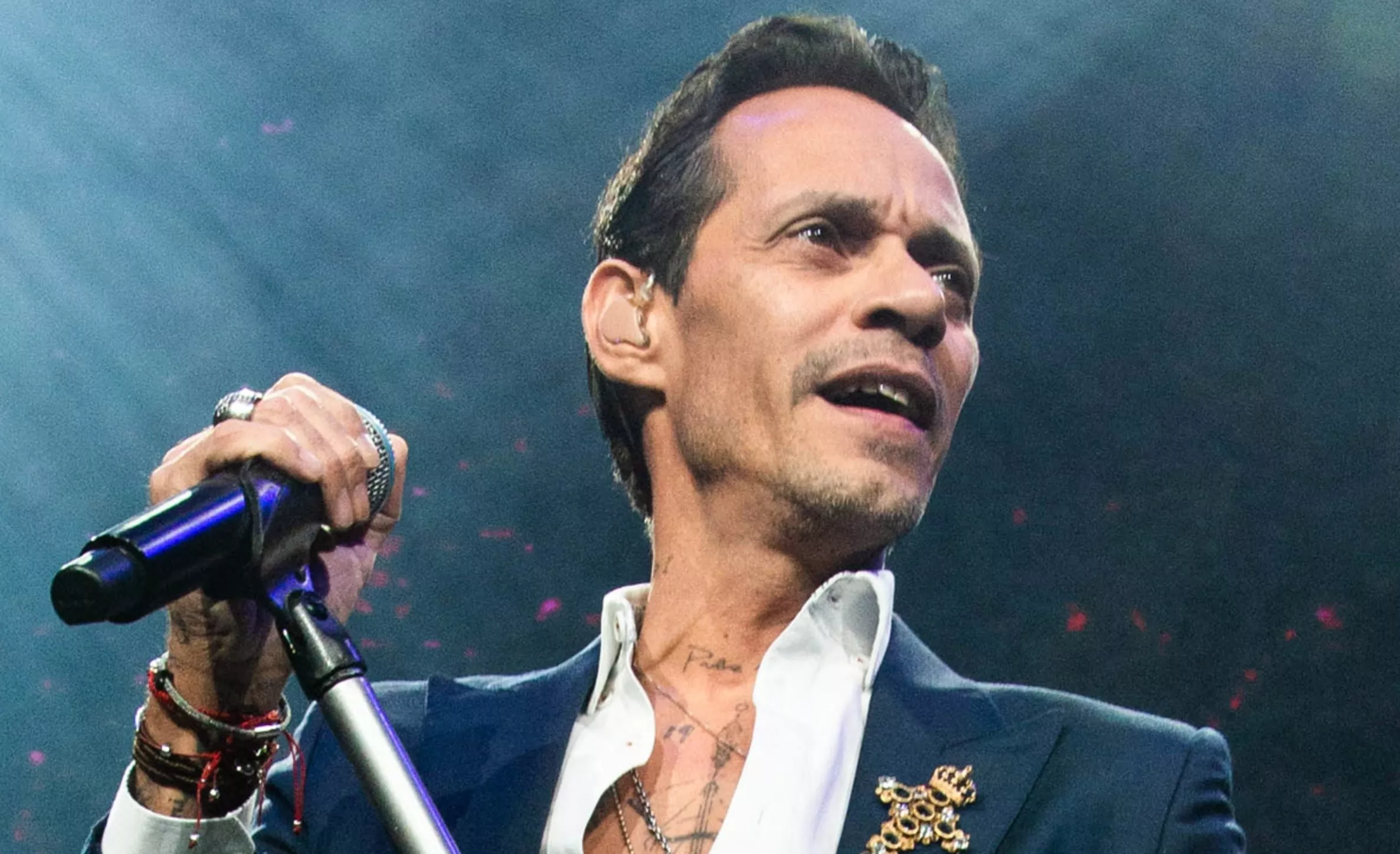 Marc Anthony in concert, 'Legacy Tour', Prudential Center, Newark, USA – 16 Feb 2019