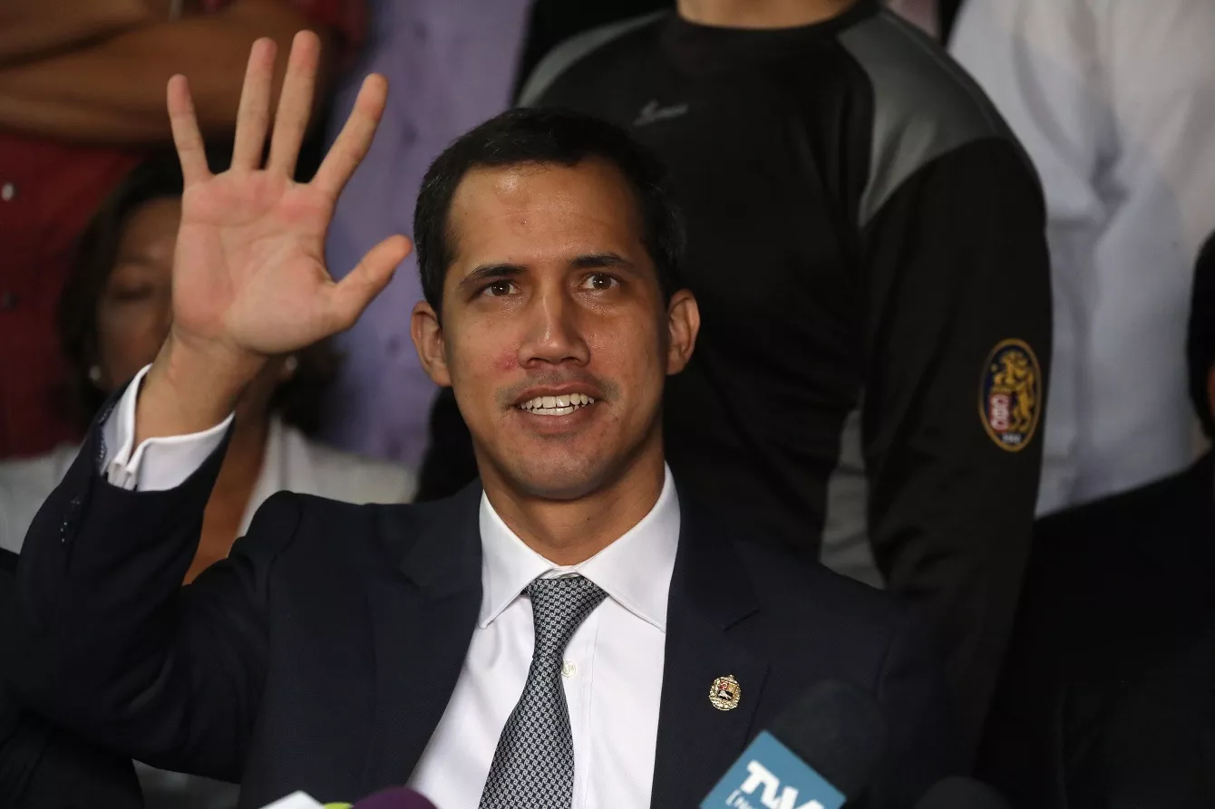 Rueda de prensa de Juan Guaidó