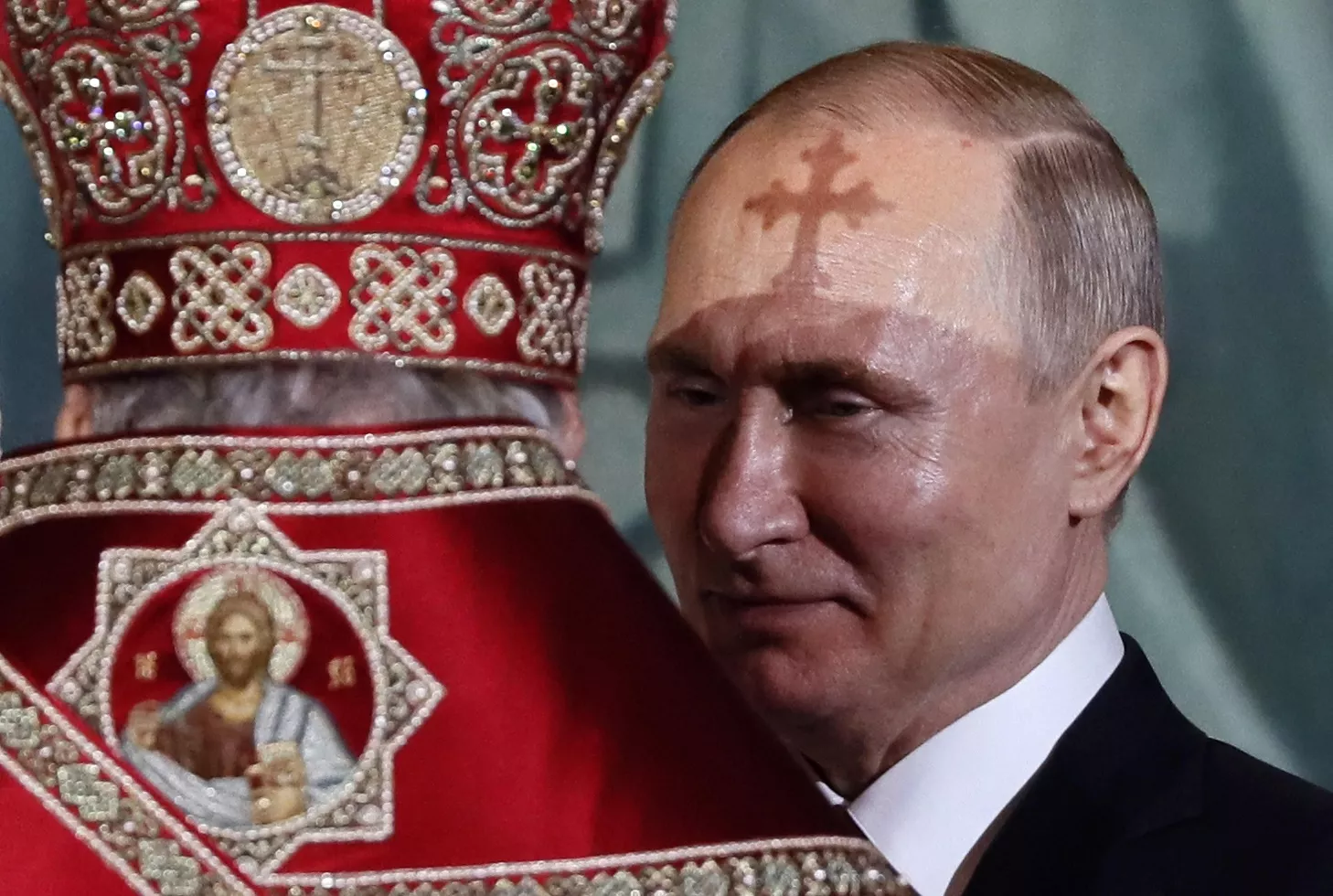 Orthodox Easter celebrations in Moscow