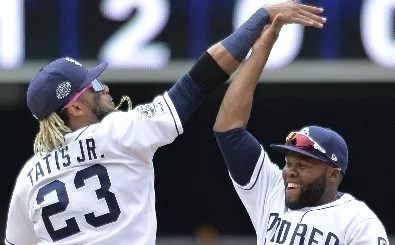 Brewers Padres Baseball