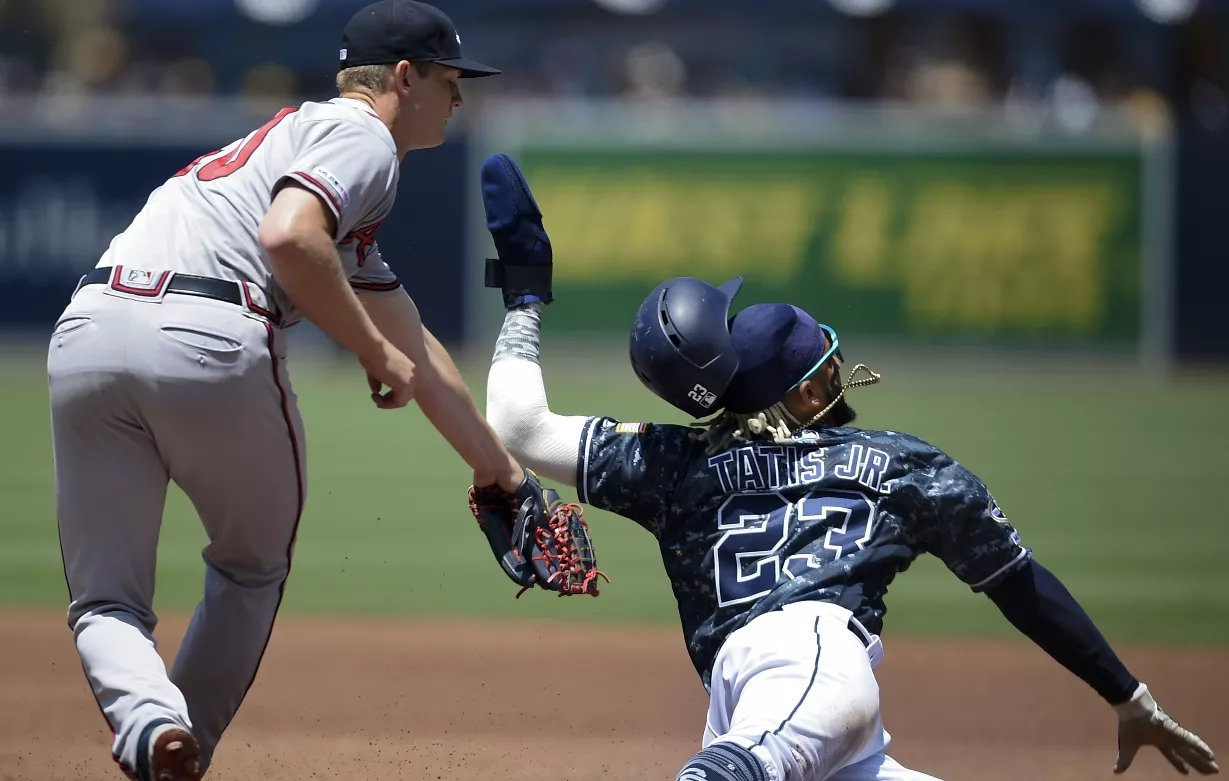 Braves Padres Baseball
