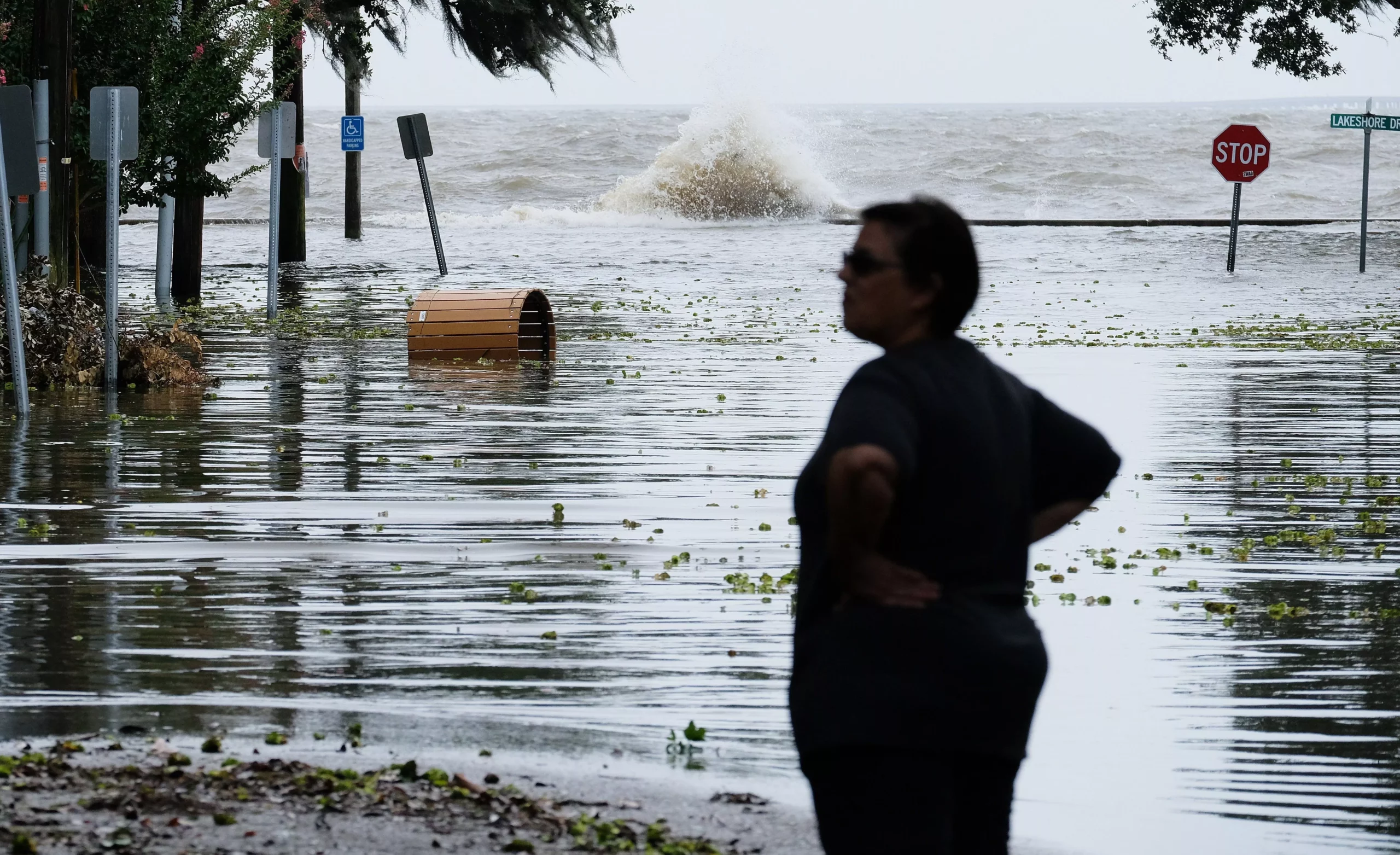 El huracán Barry golpea Louisiana