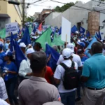 Coalición Democrática y otros movimientos sociales realizan marcha contra la corrupción y la impunidad