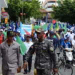 Coalición Democrática y otros movimientos sociales realizan marcha contra la corrupción y la impunidad