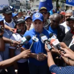 Coalición Democrática y otros movimientos sociales realizan marcha contra la corrupción y la impunidad