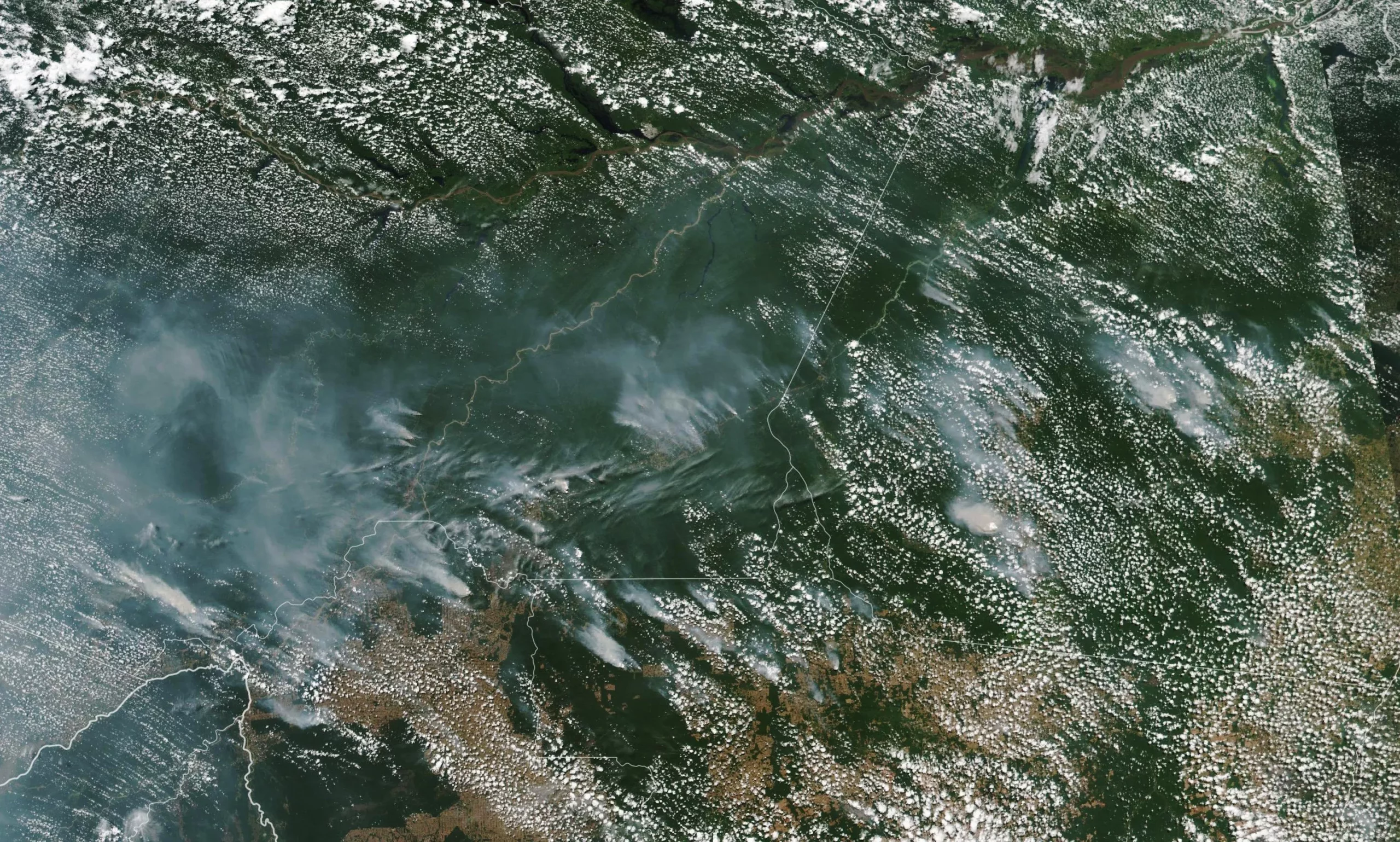 Incendios en la Amazonía Brasileña
