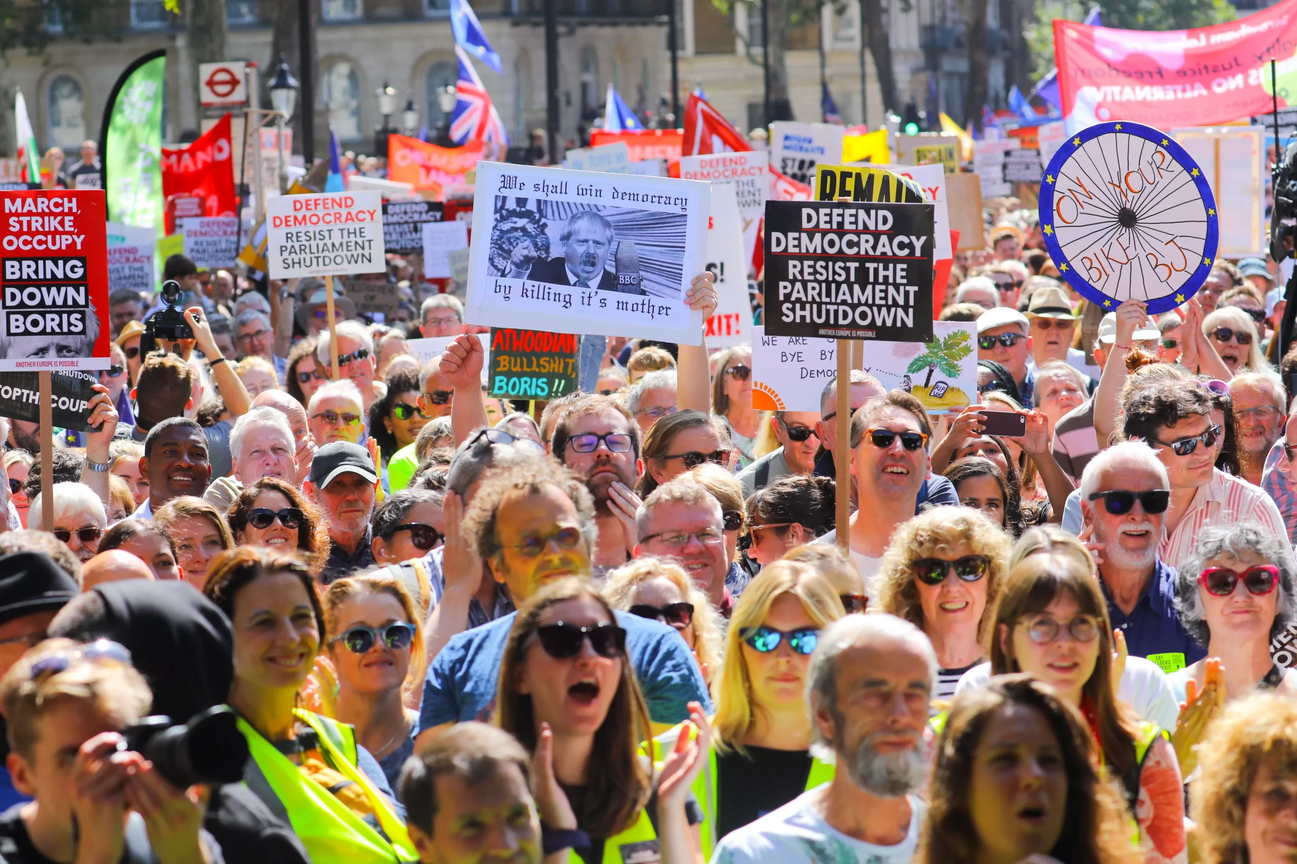 Protest against Brexit in London