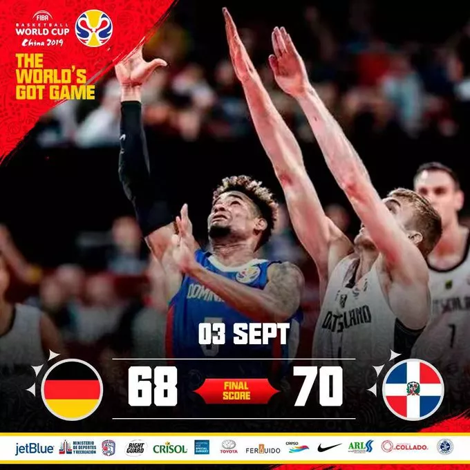 Dominicana le gana a Alemania
