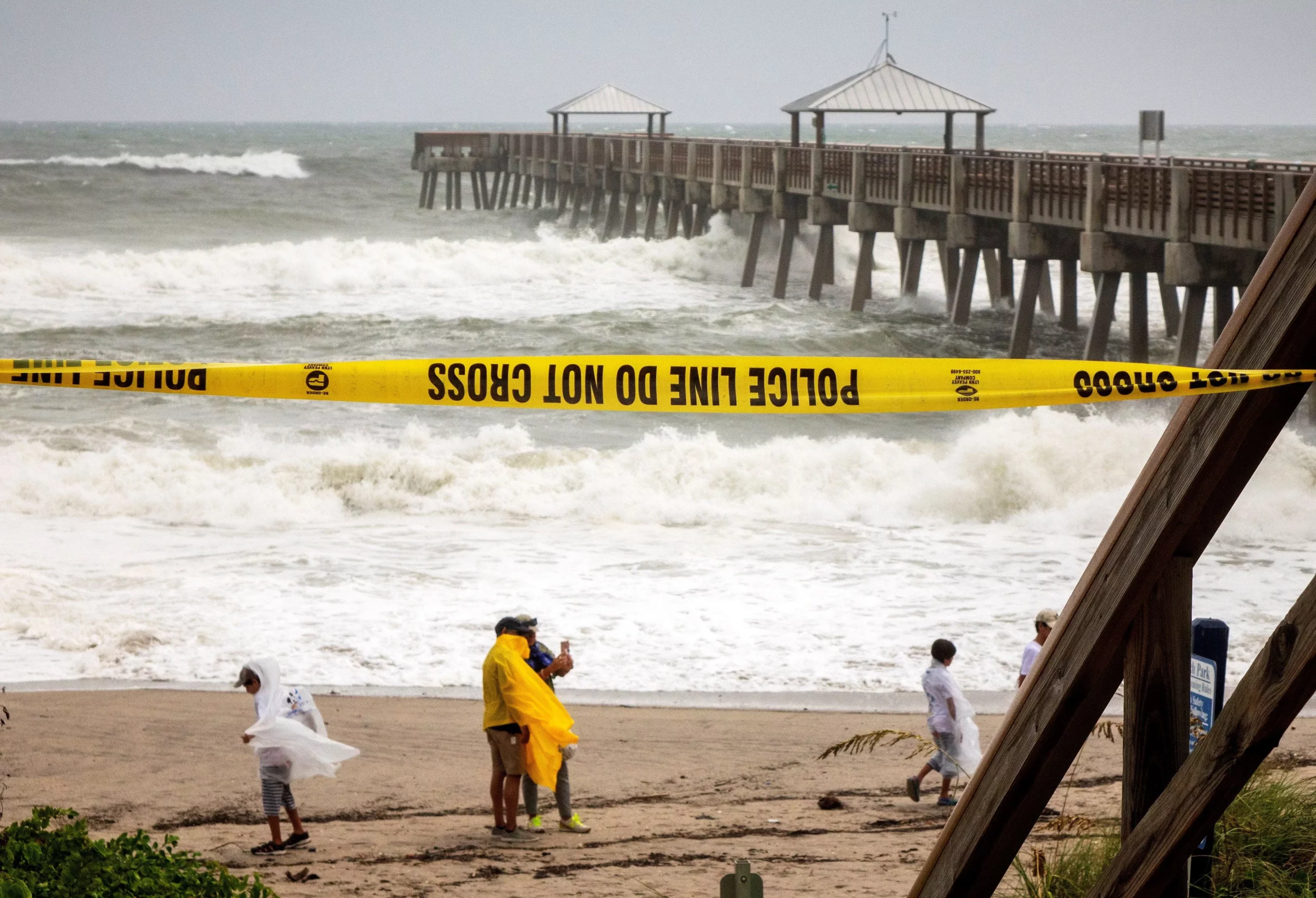 Hurricane Dorian’s landfall eve in Florida