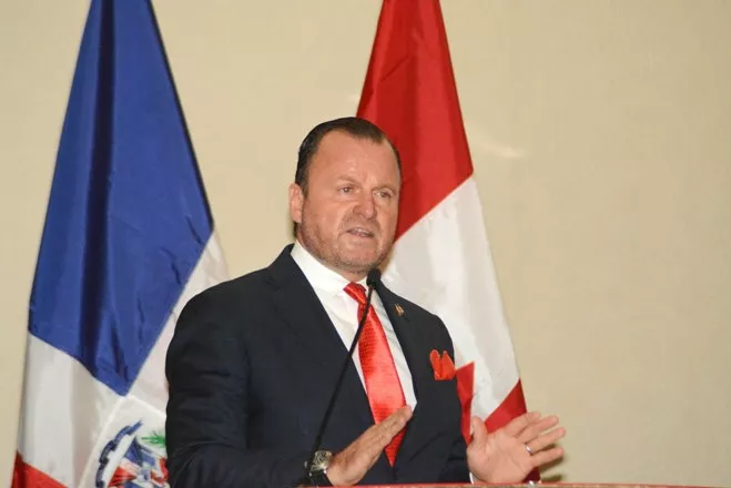 Foto 1, Gustavo de Hostos, presidente de la Cámara de Comercio Dominico Canadiense.