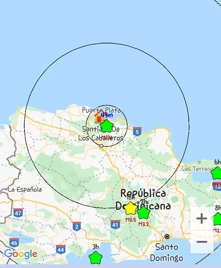 ¡AY MAMÁ… LA TIERRA TEMBLÓ! SE REGISTRA UN SISMO 3.4 GRADOS EN LOCALIDAD TUBAGUA DE PUERTO PLATA