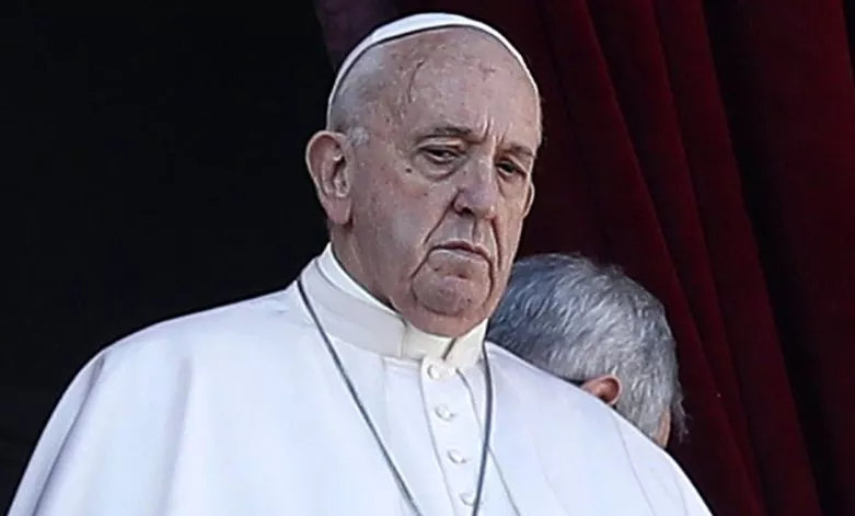 Pope Francis delivers the Urbi et Orbi Christmas Day message