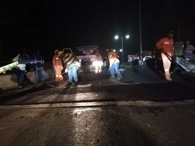 Tránsito fue reabierto por elevado