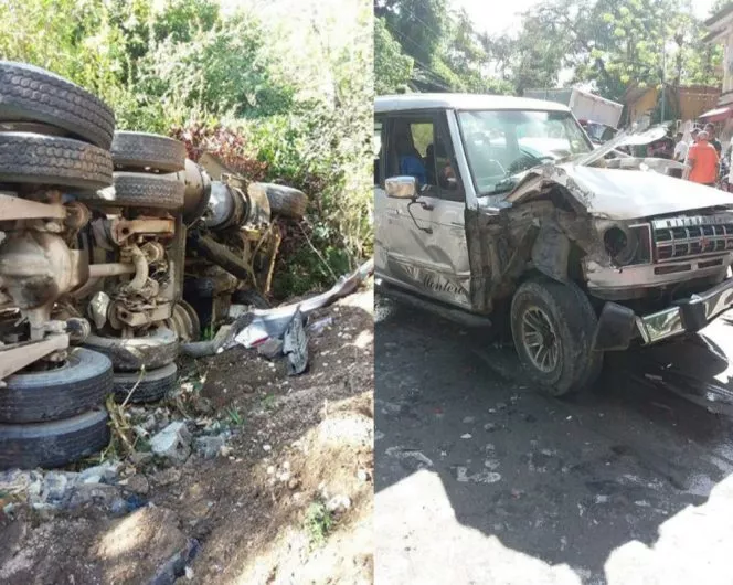 ACCIDENTE VIAL DEJA 2 HERIDOS Y GRAN TAPONAMIENTO EN ALTAMIRA, COLISIONARON 5 VEHÍCULOS