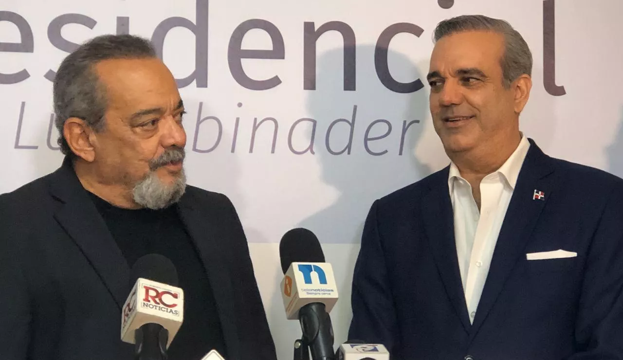 Alfonso Rodríguez y Luis Abinader gabinete