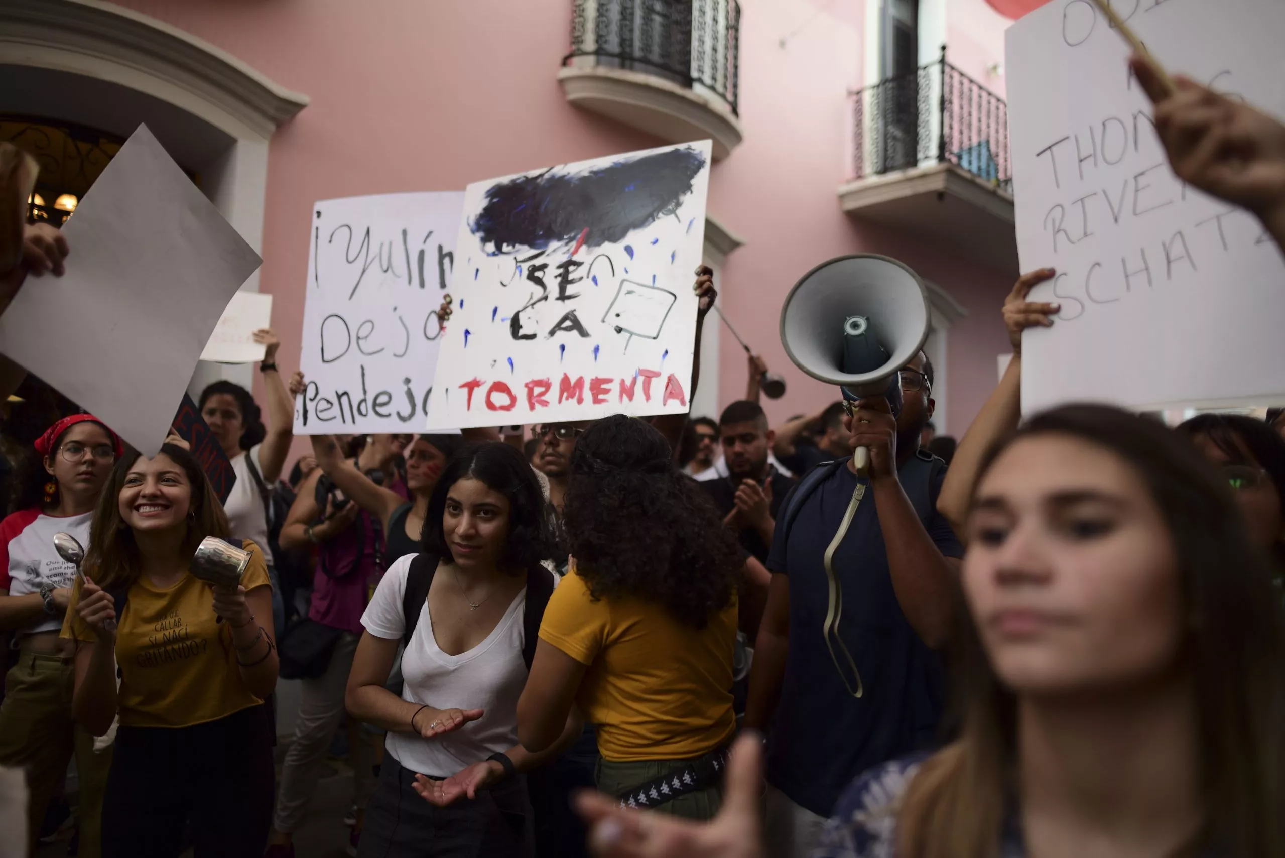 Puerto Rico Quake Protest_