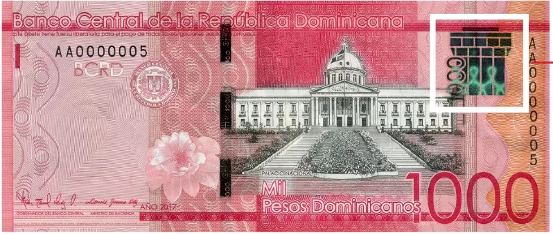 Billete de 1000 pesos