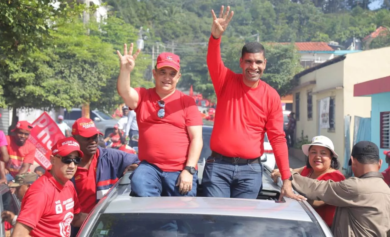 Quique Antún y William Alvarez encabezan caravana