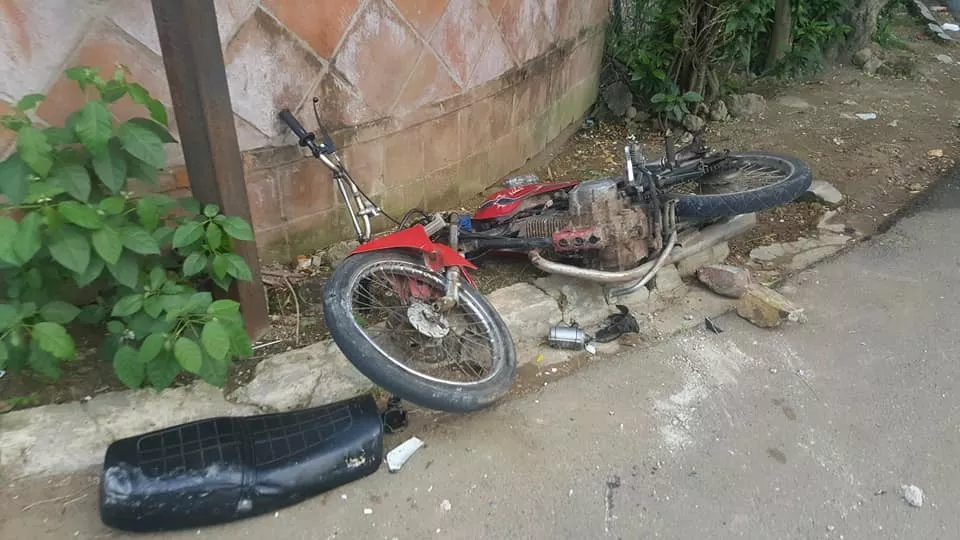 accidente motocicletas