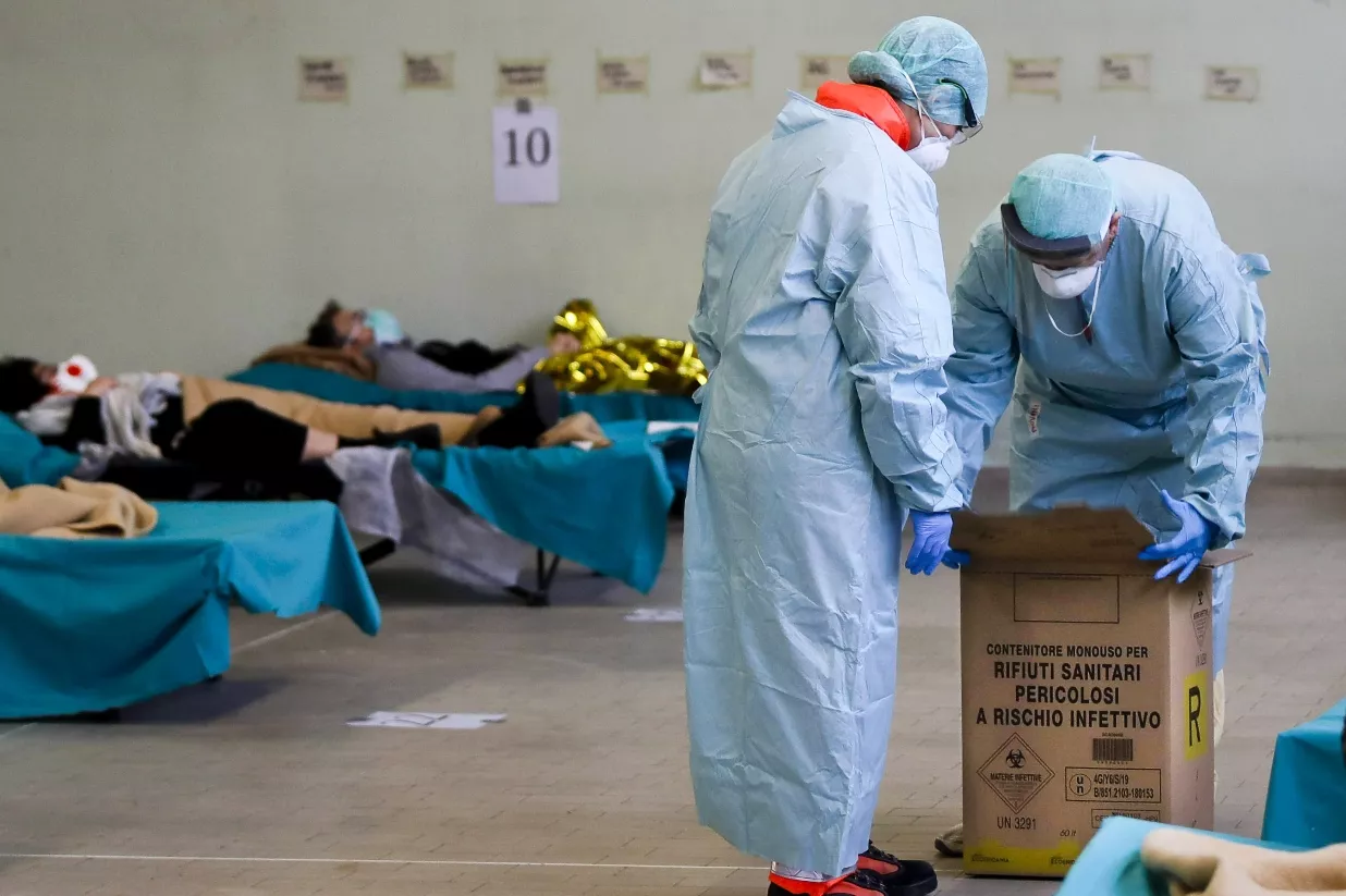 APTOPIX Italy Virus Outbreak