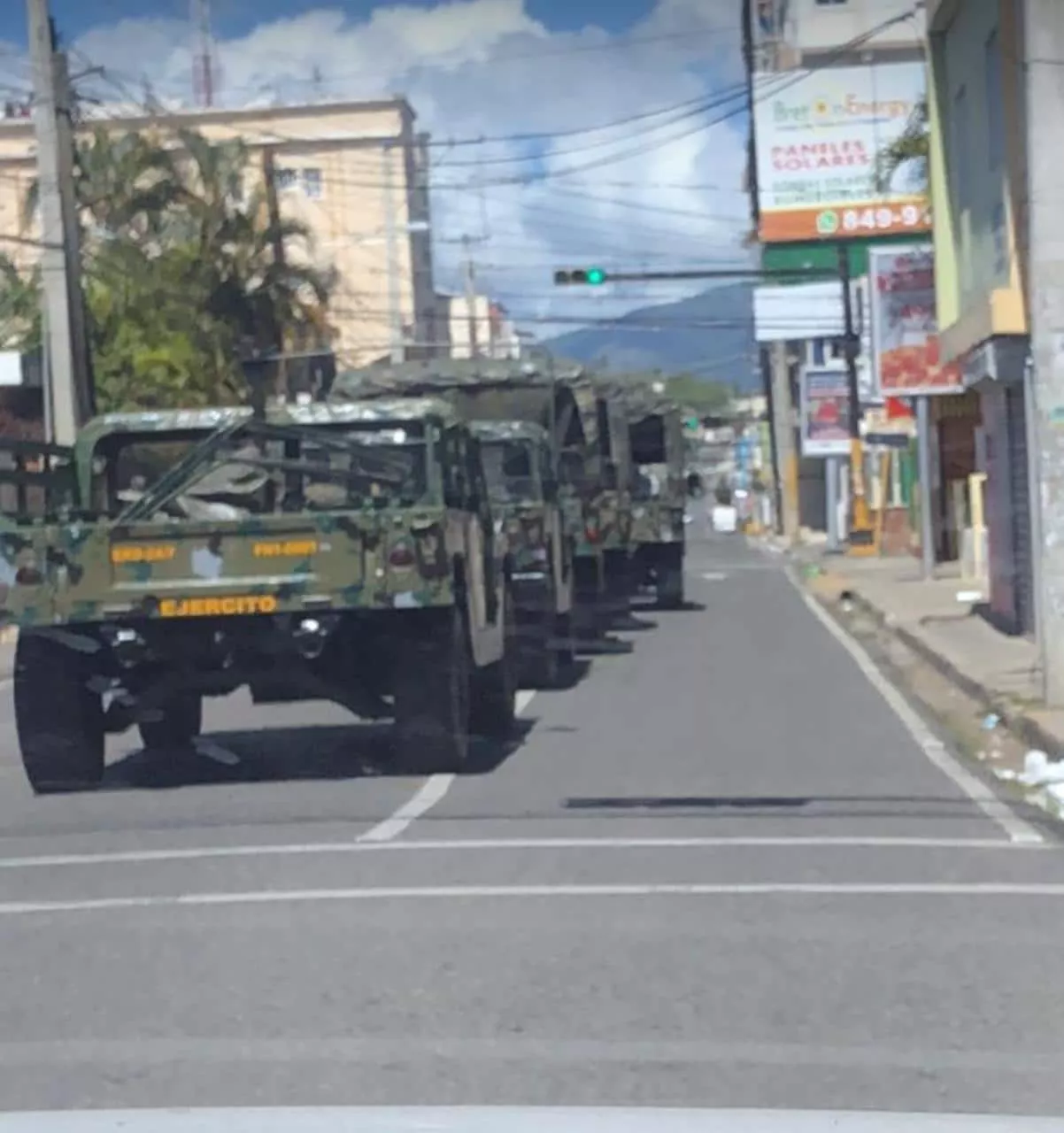 Ejercito en San Francisco de Macorís