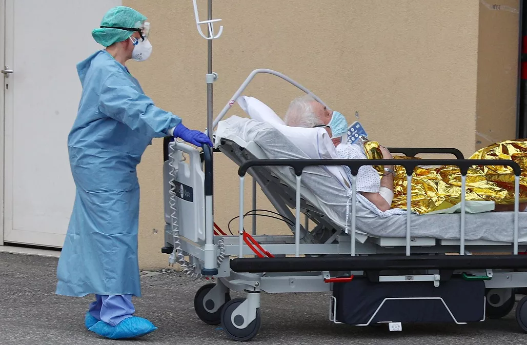 Coronvirus measures at Brescia’s Hospital