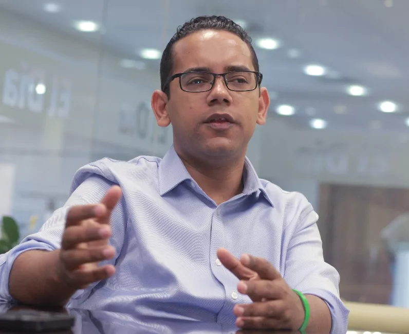 Entrevista a Jhonatan Liriano  Foto: Elieser Tapia.