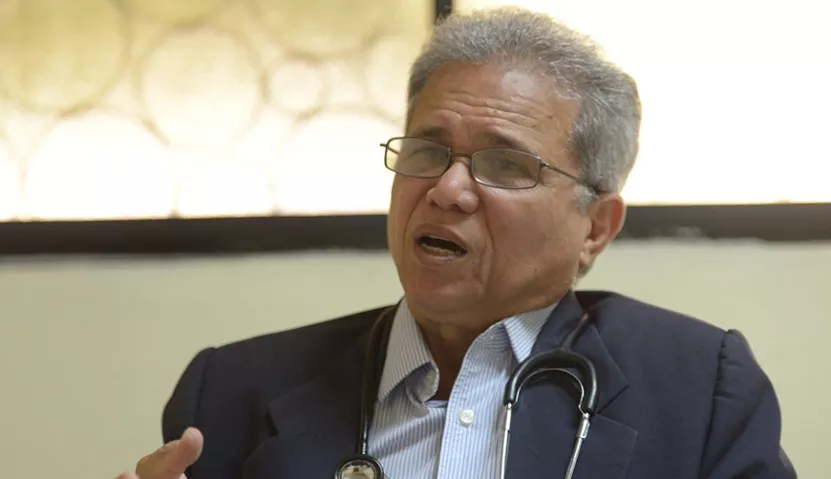 Waldo Ariel Suero, presidente de Colegio Médico Dominicano.