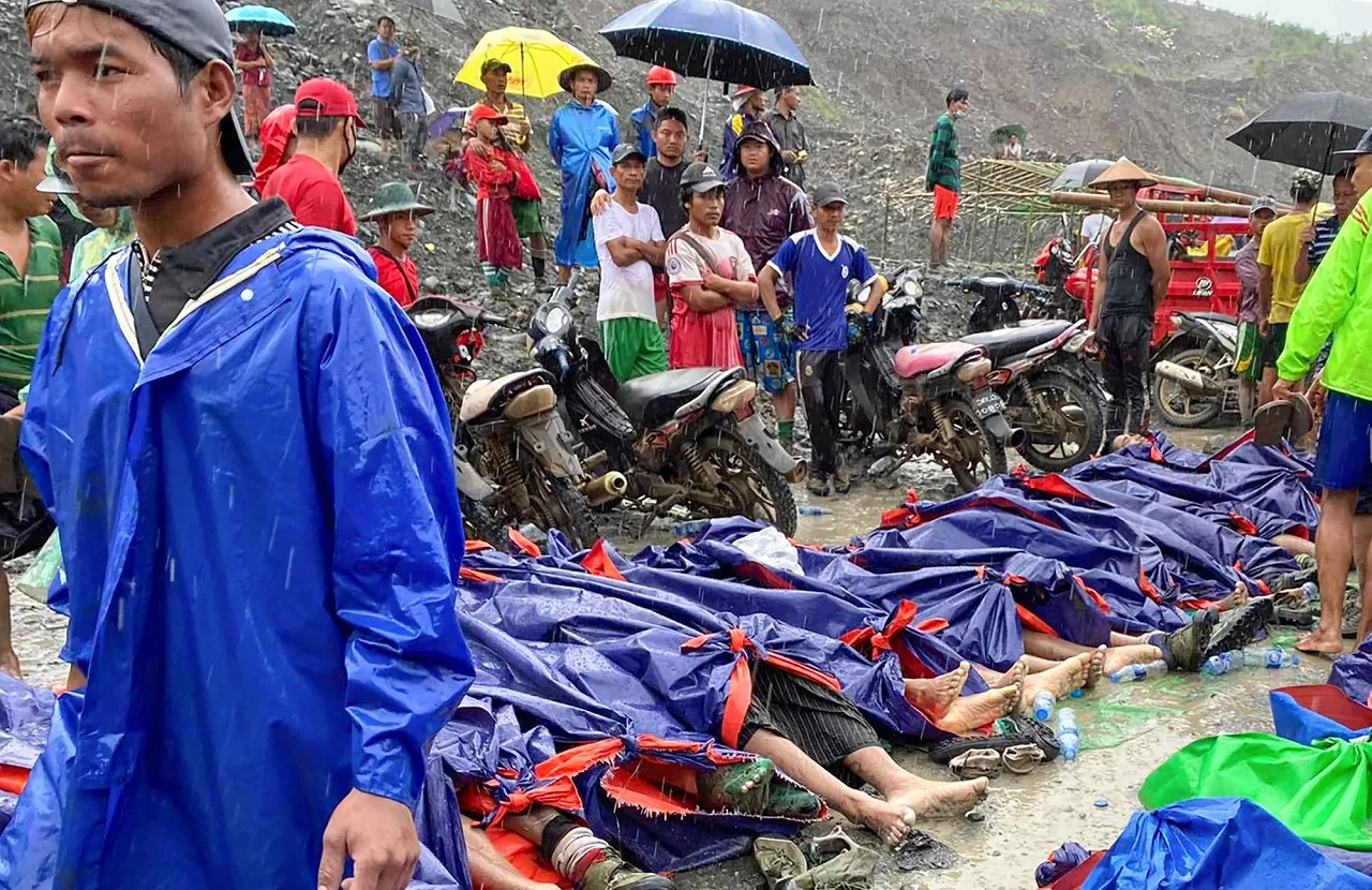 ASI-GEN MYANMAR-MINERIA ACCIDENTE
