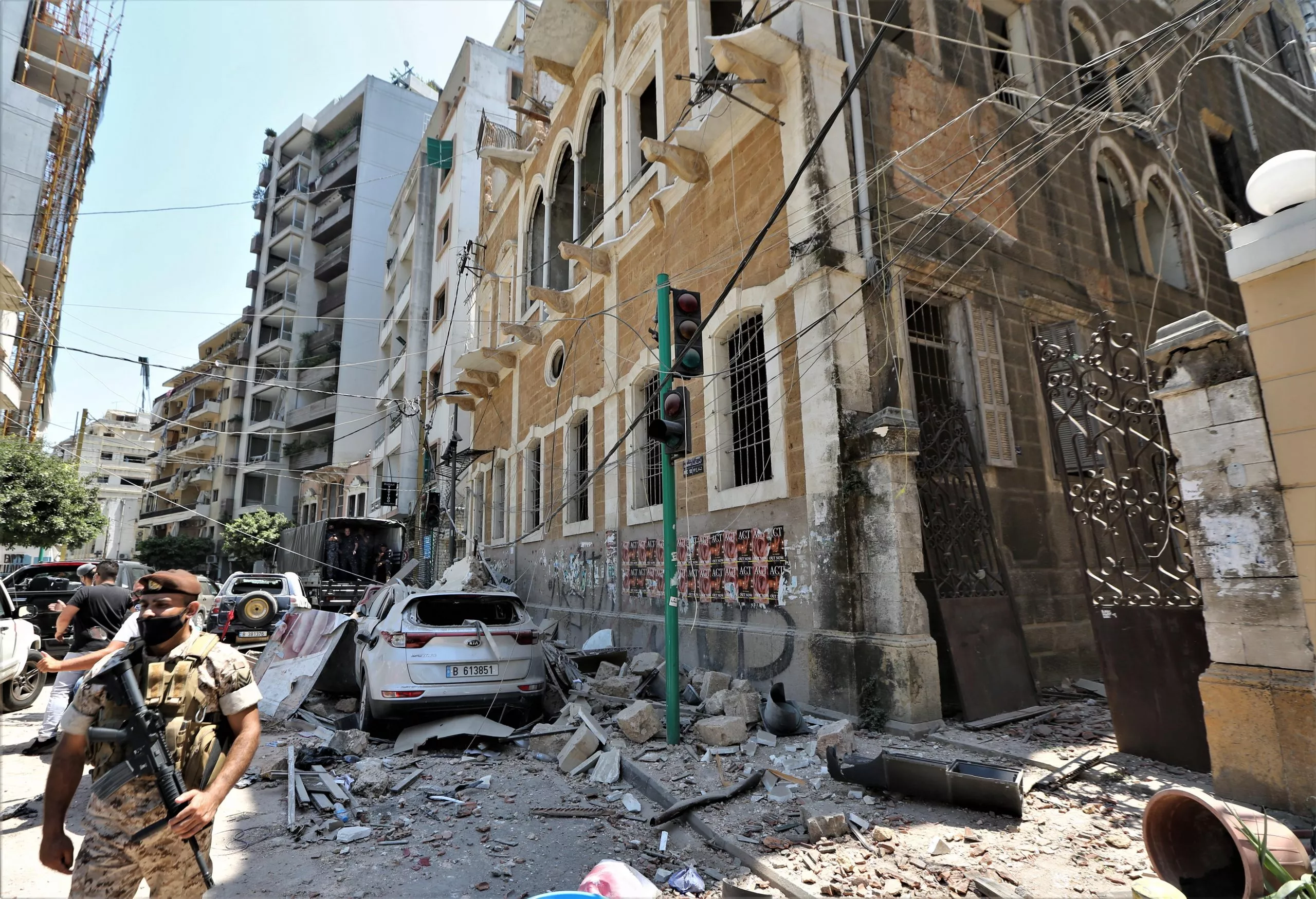 Aftermath of massive blast in Beirut