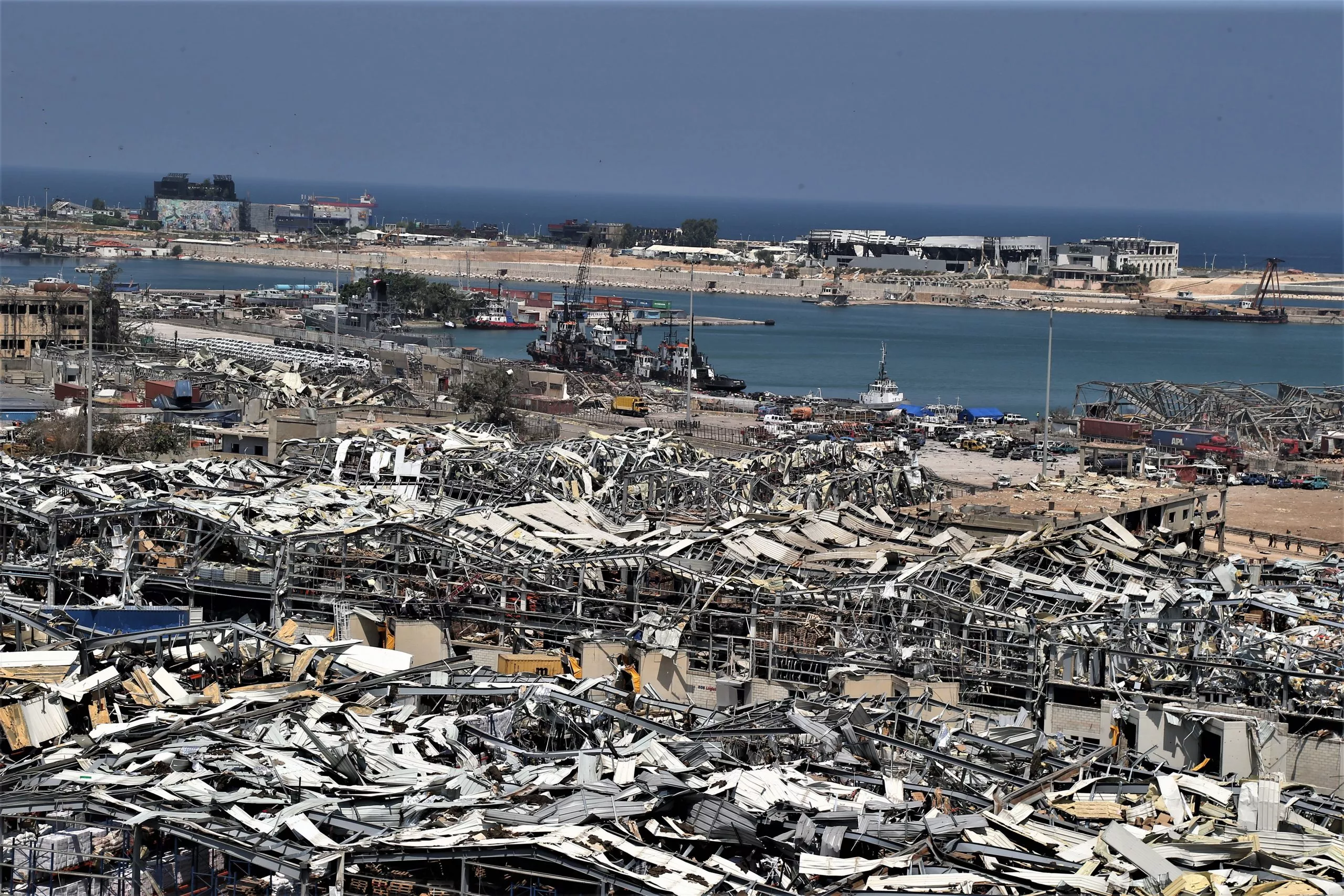 Aftermath of massive blast in Beirut