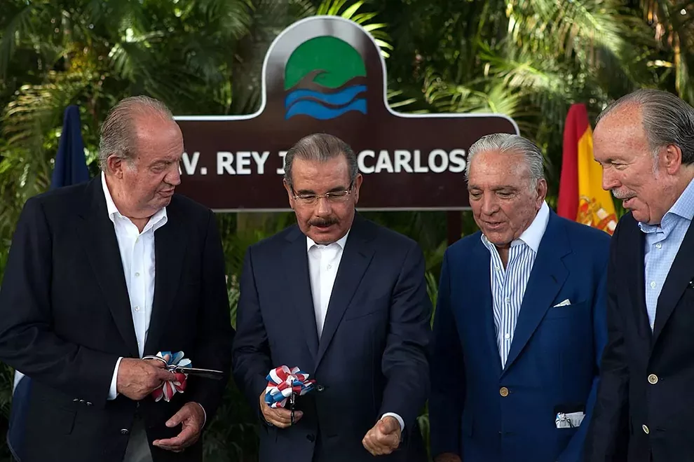 El rey, Danilo y los hermanos Fanjul