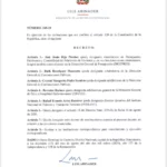 Abinader designa nuevos directores del Intrant, Sistema 911 y Patrimonio Monumental