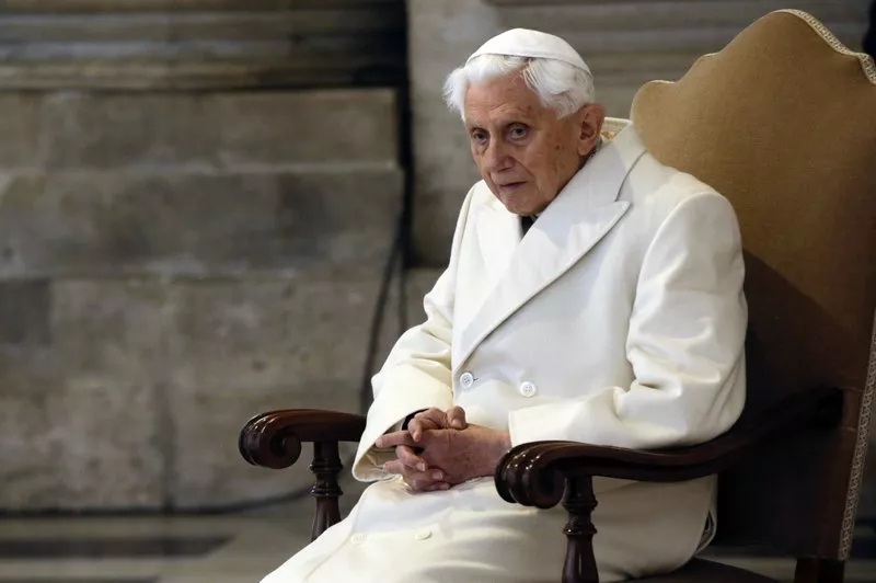 papa emérito-BENEDICTO XVI-AP
