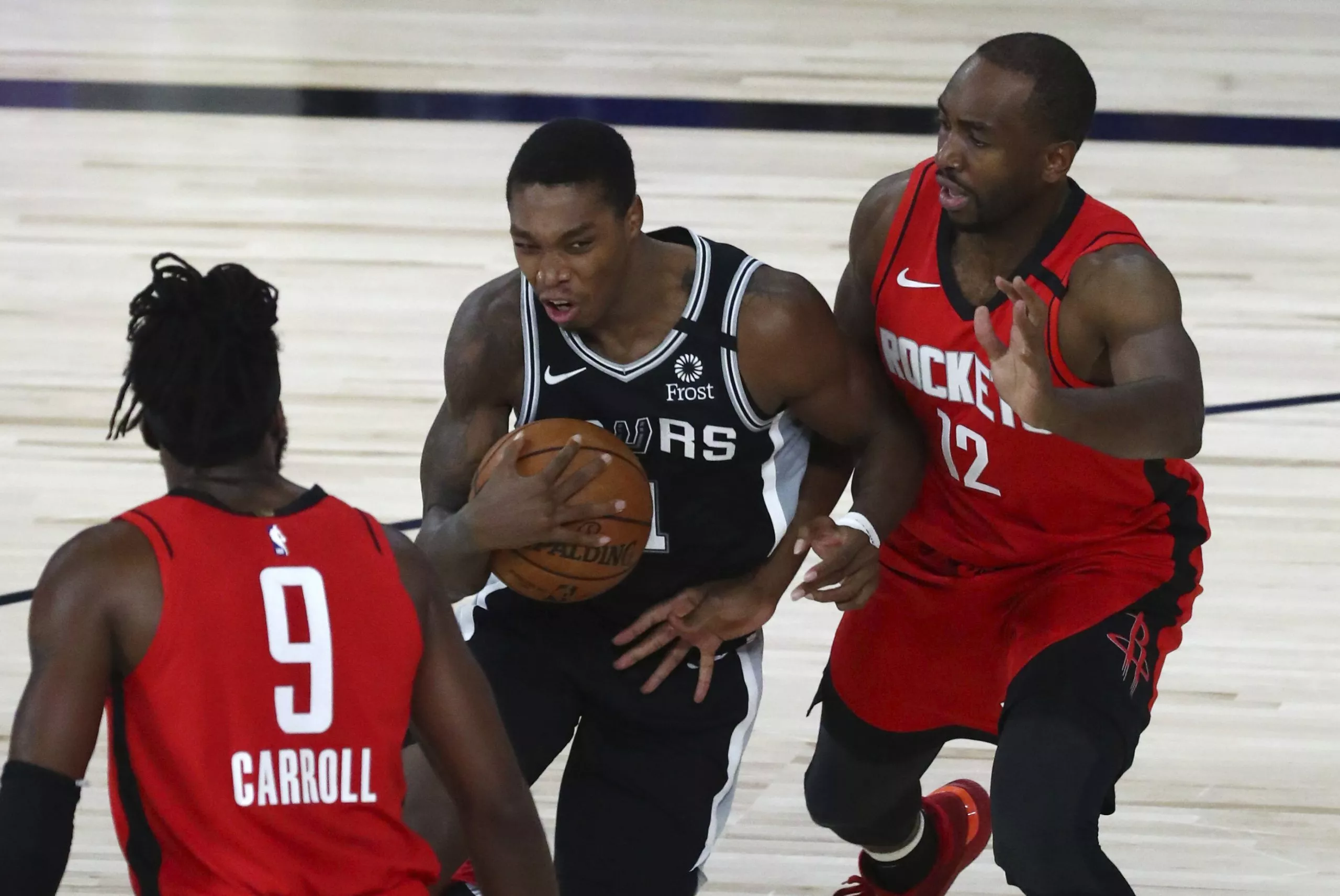 Rockets Spurs Basketball