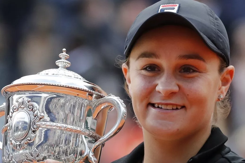 Tennis French Open Barty Out