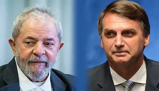 Lula y Bolsonaro