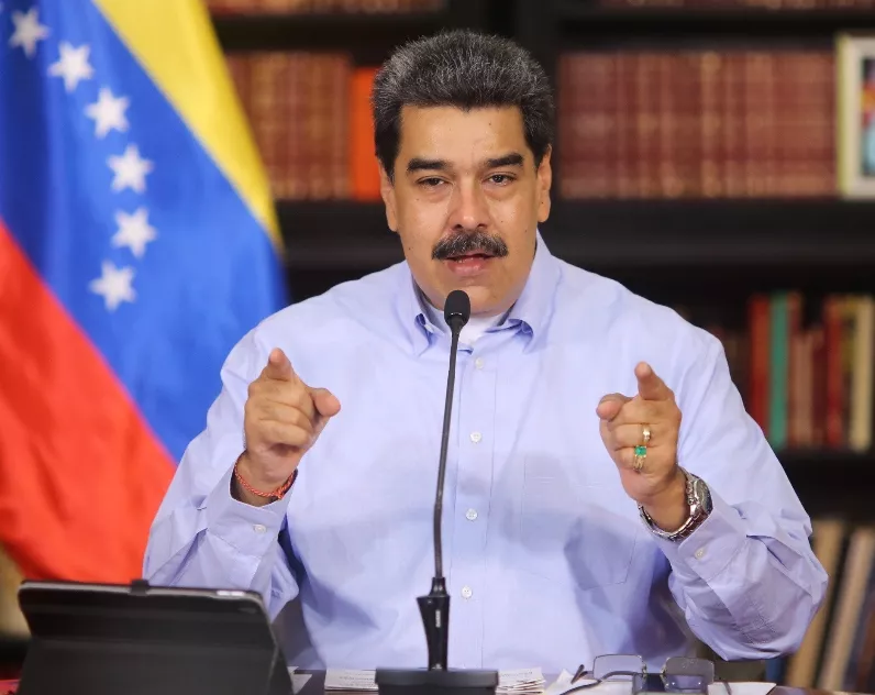Maduro gives a presser
