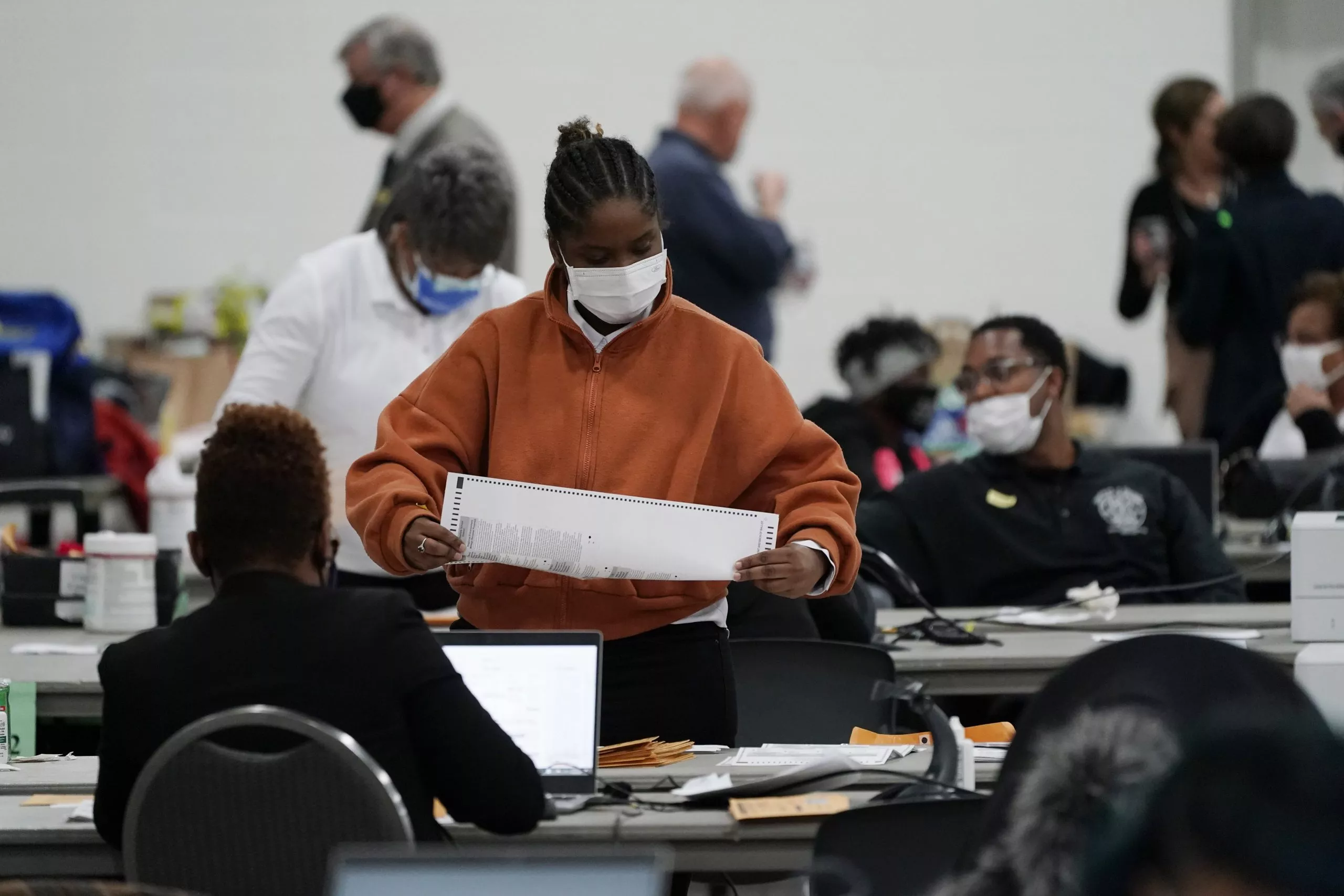 Election 2020 Michigan Vote Counting