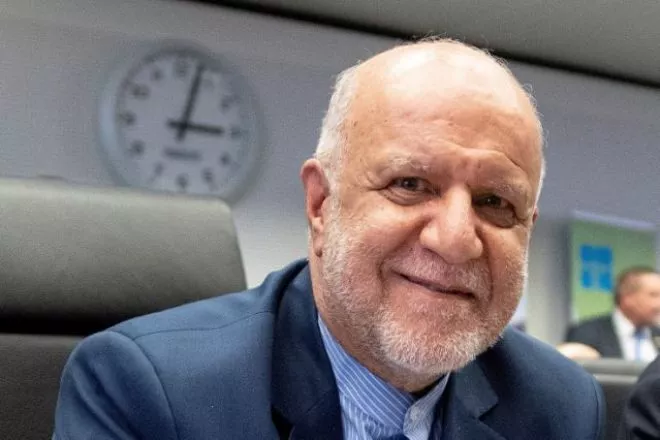 Ministro de Petroleo Biyan Zanganeh