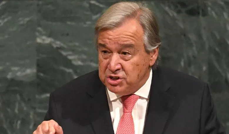 António Guterres, secretario general de la ONU.