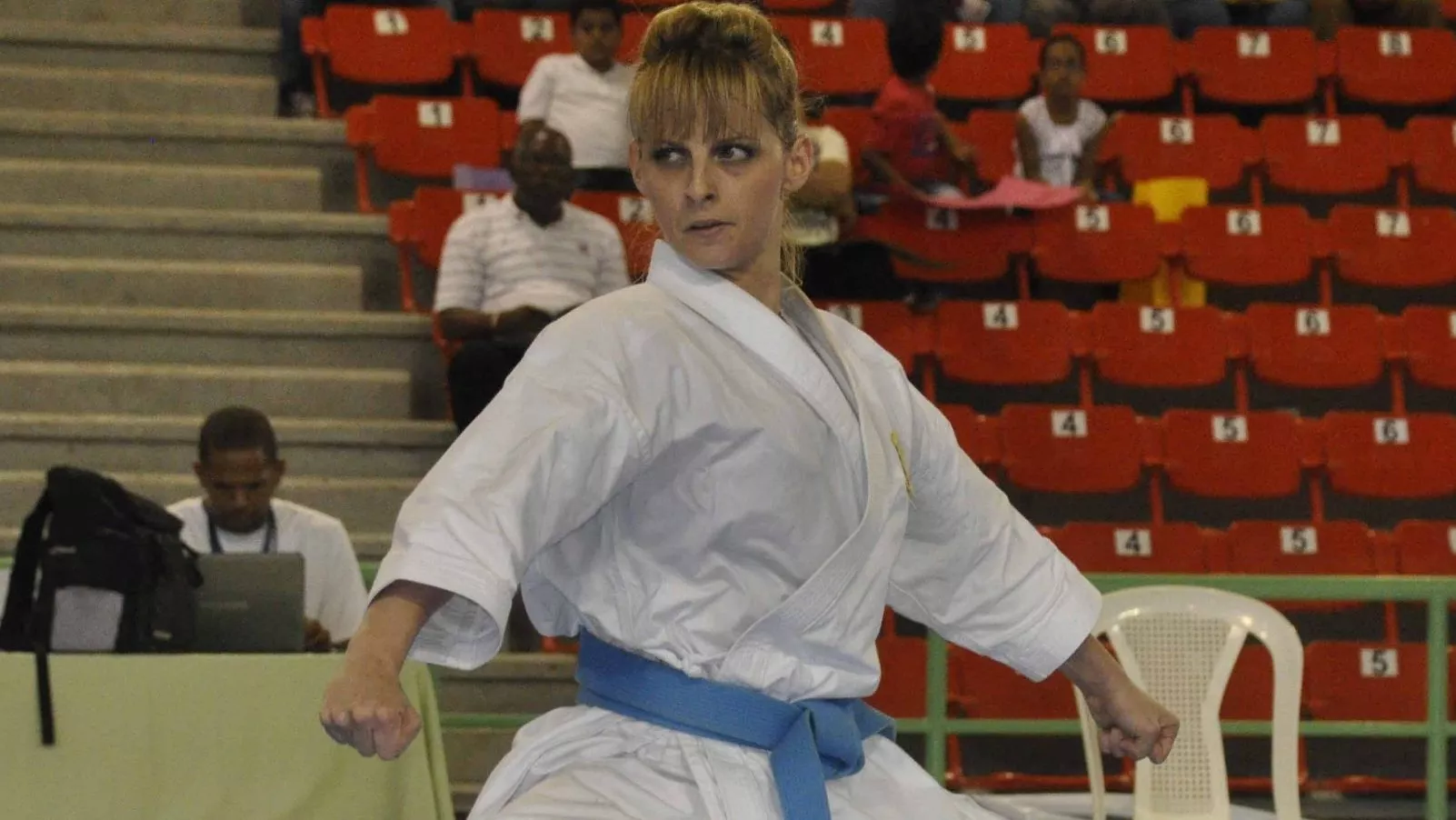 maria dimitrova  medalla de oro en karate/hoy/carlos alonzo/4/10/2013