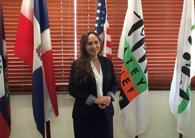 Foto de Togarma E. Rodríguez, reelecta presidenta de BRA Dominicana.