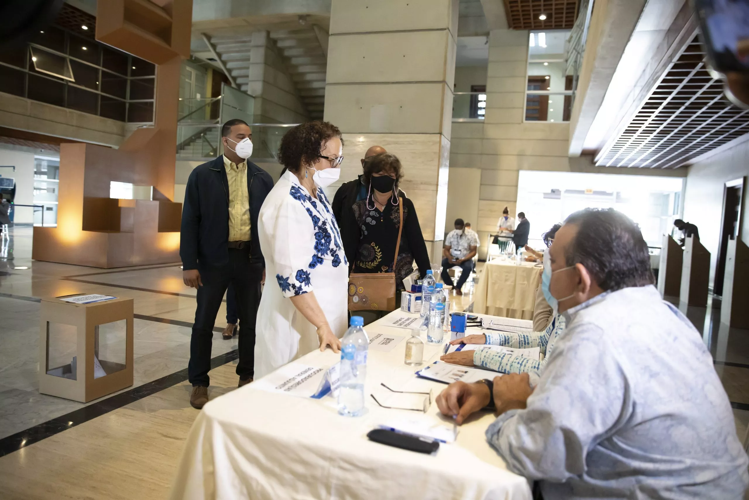 La procuradora Germán Brito supervisa la Asamblea General del Ministerio Público