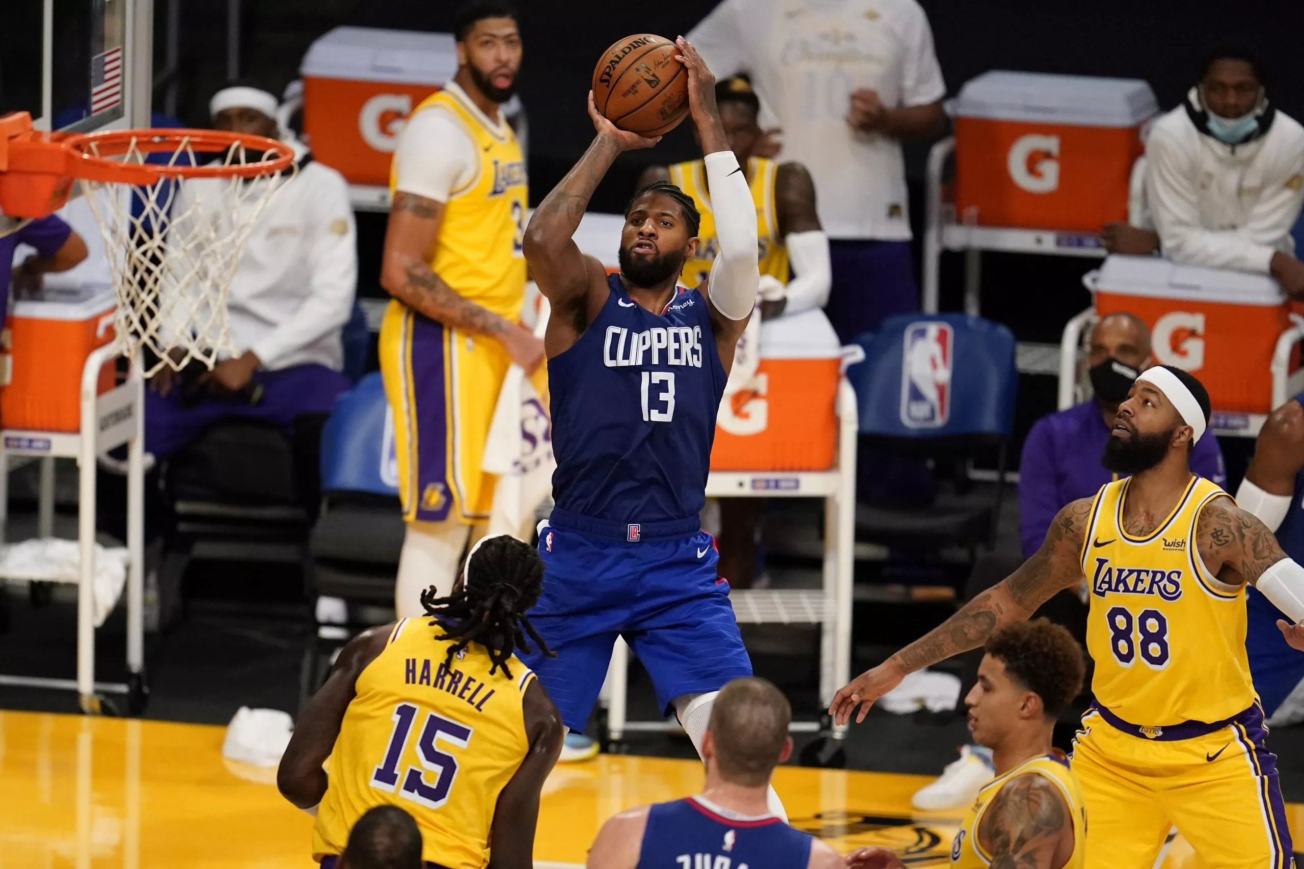 Clippers Lakers Basketball