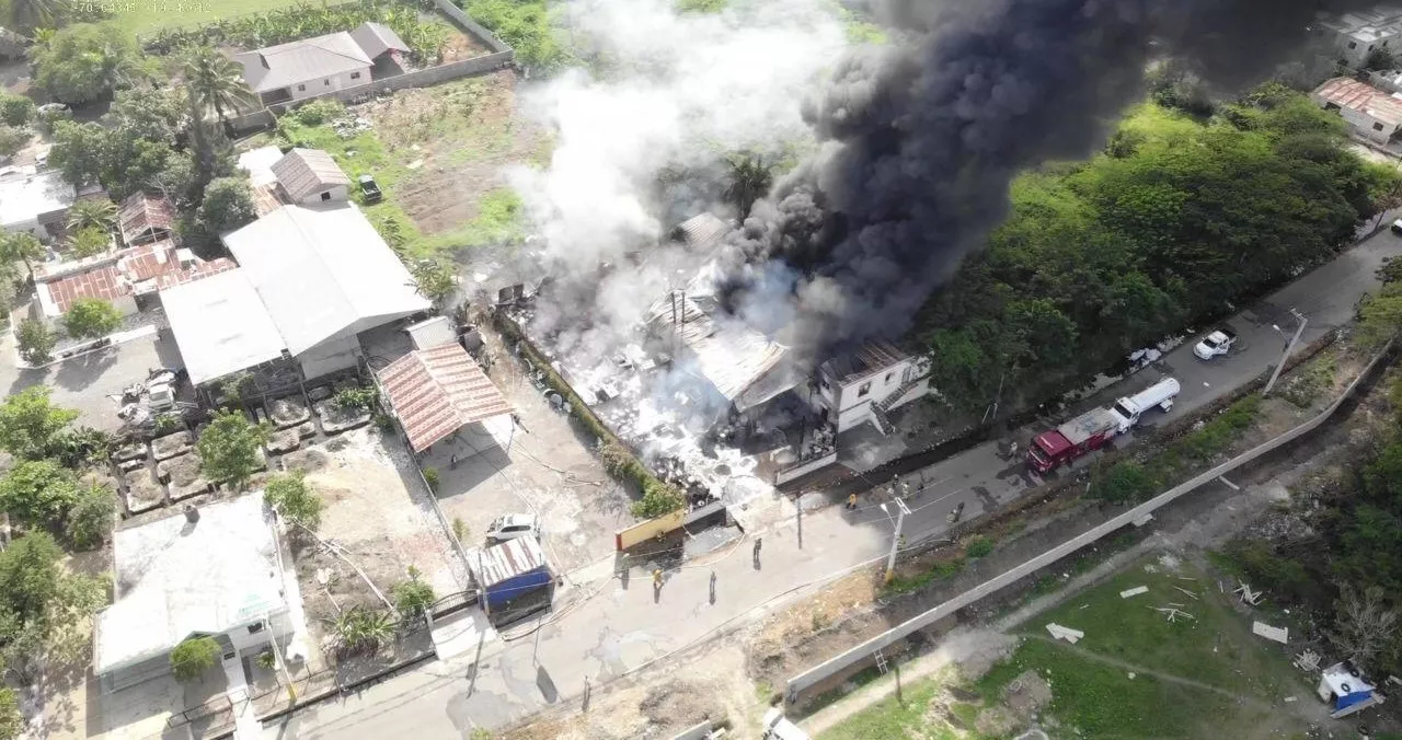 Sistema 9-1-1 en incedio de Santiago