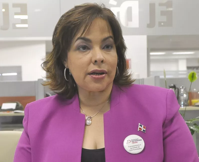 Dra. Yocasta Guzman, Directora decontrataciones publicas. Osi Méndez / 25-02-16